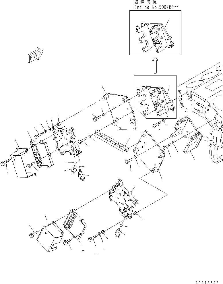 Схема запчастей Komatsu SAA12V140E-3B-02 - УПРАВЛЕНИЕ ПОДАЧ. ТОПЛИВА (EXTREMELY BAD ТОПЛИВН. И ПЛОХ. ТОПЛИВО ARRANGEMENT СПЕЦ-Я.) (ВОДН.+DUST)(№-) ДВИГАТЕЛЬ