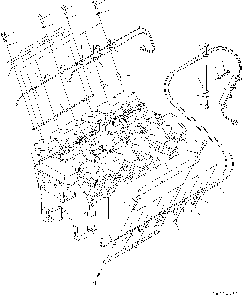 Схема запчастей Komatsu SAA12V140E-3C-02 - ЭЛЕКТР. ЭЛЕКТРОПРОВОДКА (/) (ВПРЫСК Э/ПРОВОДКА) (МОРОЗОУСТОЙЧИВ. СПЕЦИФИКАЦИЯ.)(№9-) ДВИГАТЕЛЬ