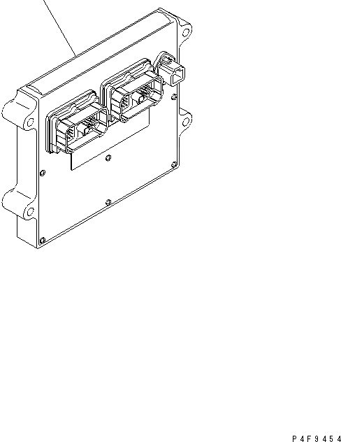 Схема запчастей Komatsu SAA4D95LE-5-DX - УПРАВЛ-Е ДВИГАТЕЛЕМLER (ШАССИ КРЕПЛЕНИЕ)(№-) ДВИГАТЕЛЬ