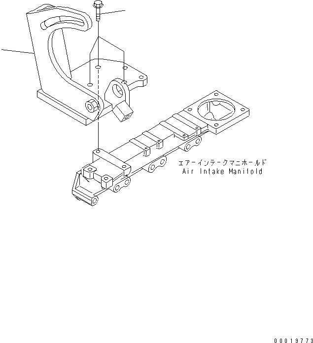 Схема запчастей Komatsu SAA4D95LE-3B-4A - АКСЕССУАРЫ КОРПУС (ДЛЯ КОМПРЕССОР)(№7-) ДВИГАТЕЛЬ