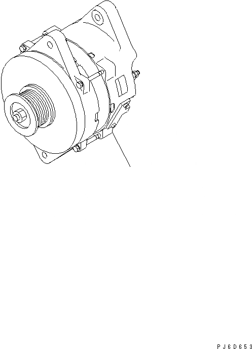 Схема запчастей Komatsu SAA6D114E-2AA - ГЕНЕРАТОР (9A)(№878-) ДВИГАТЕЛЬ