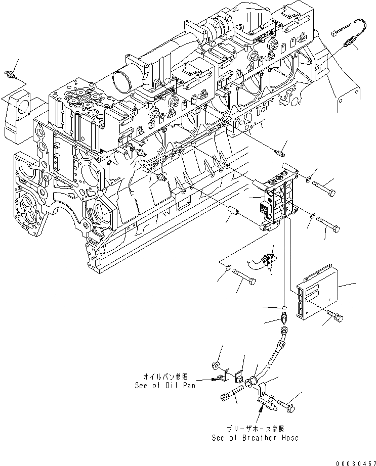 Схема запчастей Komatsu SAA6D170E-3F-8 - УПРАВЛ-Е ПОДАЧ. ТОПЛИВА КЛАПАН И КОНТРОЛЛЕР (ДЛЯ ВЫСОКОСЕРНИСТОГО ТОПЛИВА)(№9-) ДВИГАТЕЛЬ