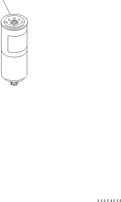Схема запчастей Komatsu SAA6D170E-3E-8 - ТОПЛИВН. ФИЛЬТР. (ТОЛЬКО СЕРВИС) ДВИГАТЕЛЬ