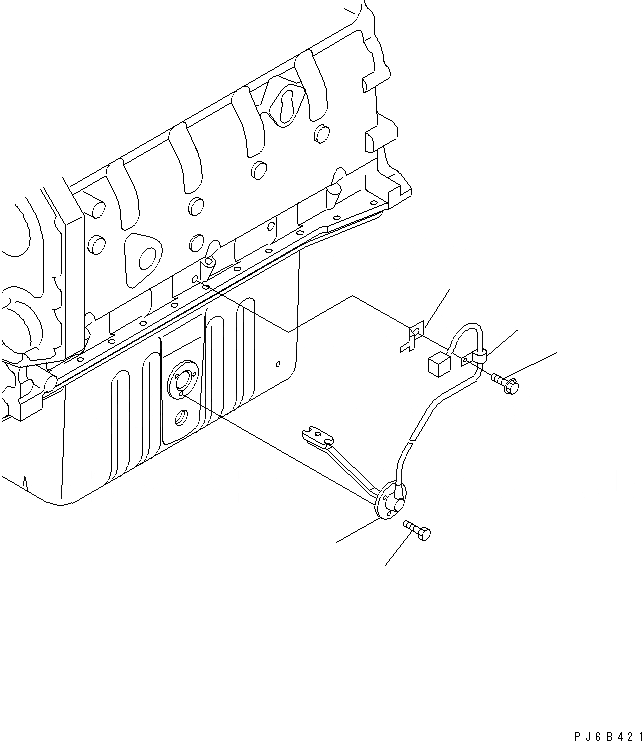 Схема запчастей Komatsu SAA6D102E-2A-8 - ДАТЧИК УРОВНЯ ЖИДКОСТИ ДВИГАТЕЛЬ