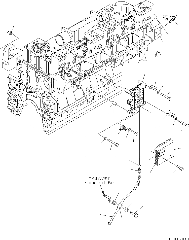 Схема запчастей Komatsu SAA6D170E-3D-8 - УПРАВЛ-Е ПОДАЧ. ТОПЛИВА КЛАПАН (ДЛЯ REFULATION OF EPA) (ДЛЯ СТРАН ЕС ОГРАНИЧЕНИЯ ПО ВЫХЛОПУ ЕС)(№-) ДВИГАТЕЛЬ