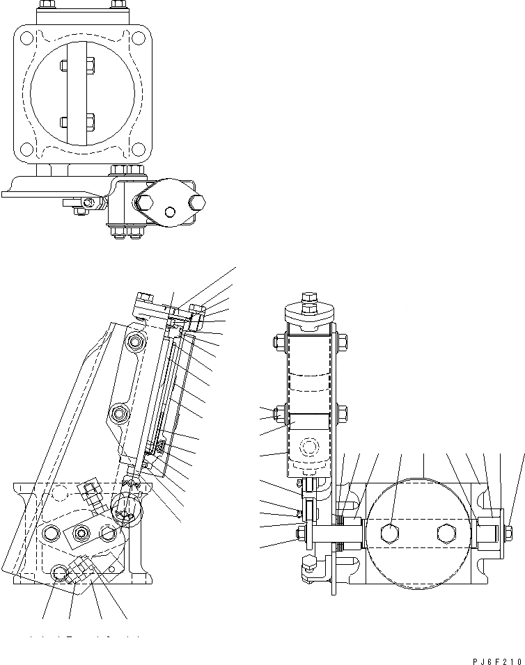 Схема запчастей Komatsu SAA6D170E-2A - ГОРНЫЙ ТОРМОЗ (ВНУТР. ЧАСТИ)(№8979-78) ДВИГАТЕЛЬ