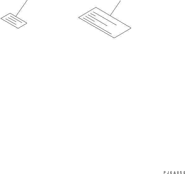Схема запчастей Komatsu SAA6D170E-2D - ПРЕДУПРЕЖДАЮЩ. МАРКИРОВКА (ЯПОН.)(№8-) ДВИГАТЕЛЬ