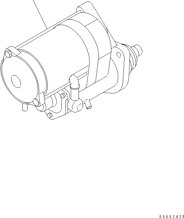 Схема запчастей Komatsu SAA6D102E-2-18 - СТАРТЕР (.KW)(№-) ДВИГАТЕЛЬ