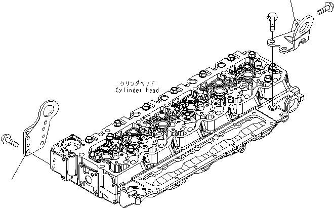 Схема запчастей Komatsu SAA6D107E-1B-WK - ПОДЪЕМ КОРПУС AA ДВИГАТЕЛЬ