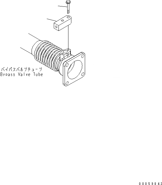 Схема запчастей Komatsu SAA6D140E-5D-01 - ВЫПУСКН. GAS RECIRCULATION КЛАПАН (7/7)(№7-) ДВИГАТЕЛЬ