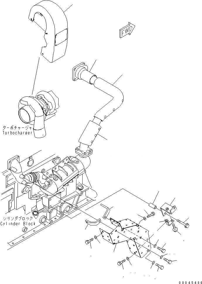 Схема запчастей Komatsu SAA6D125E-5E-01 - ТЕРМОЗАЩИТА(№7-) ДВИГАТЕЛЬ