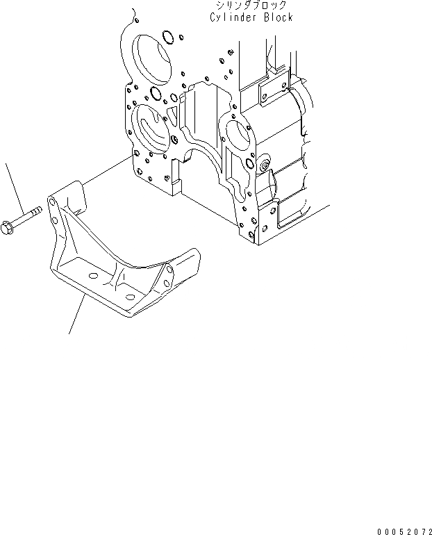 Схема запчастей Komatsu SAA6D114E-3BB-W - КРЕПЛЕНИЕ ДВИГАТЕЛЯ(№88-899) ДВИГАТЕЛЬ