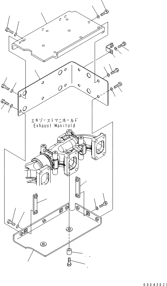 Схема запчастей Komatsu SAA6D170E-5C-R1 - ТЕРМОЗАЩИТА ДВИГАТЕЛЬ