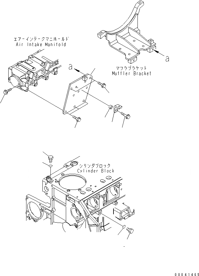 Схема запчастей Komatsu SAA6D140E-5FR-03 - ВОДН. ЛИНИЯ ЗАГЛУШКА (БЕЗ АНТИКОРРОЗ. ЭЛЕМЕНТА)(№-) ДВИГАТЕЛЬ