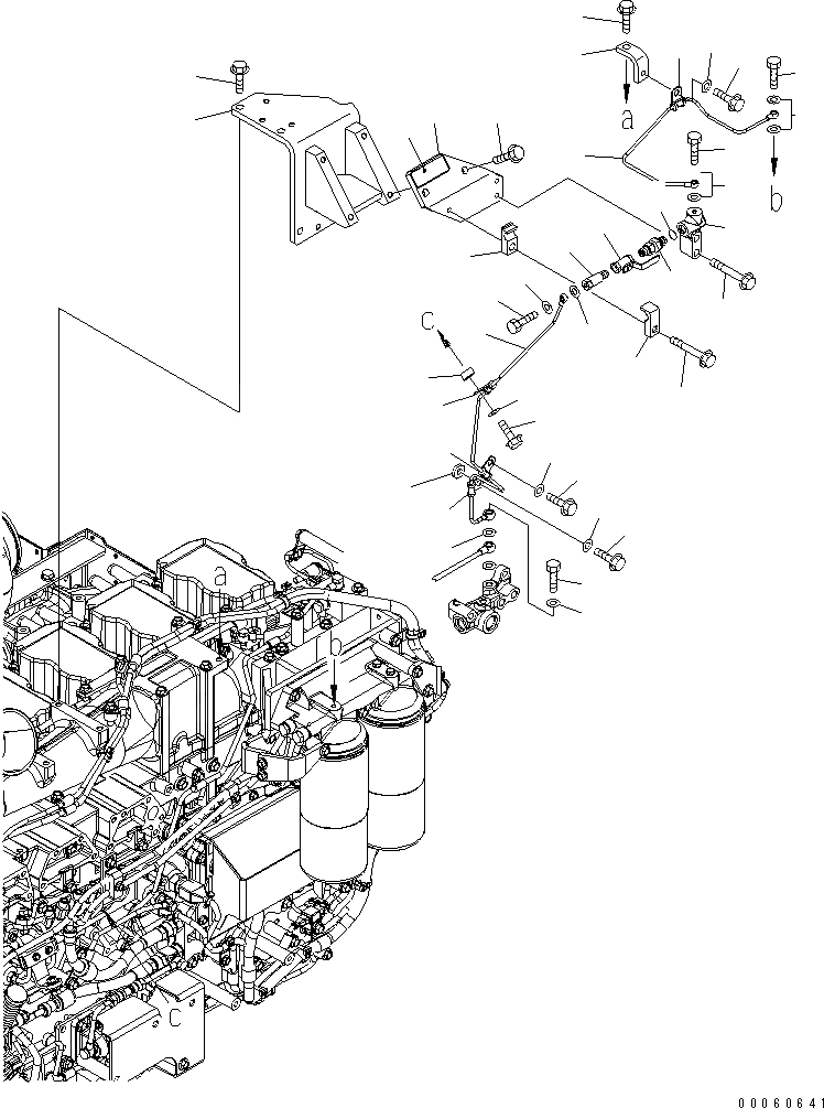 Схема запчастей Komatsu SAA6D140E-5FR-W - ТОПЛИВН. ВОЗДУШН. ВЕНТИЛЯЦИЯ(№-8) ДВИГАТЕЛЬ
