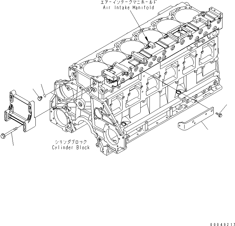 Схема запчастей Komatsu SAA6D125E-5CR-W - АНТИКОРРОЗ. ЭЛЕМЕНТ (БЕЗ RESISTOR СПЕЦ-Я.)(№9-) ДВИГАТЕЛЬ