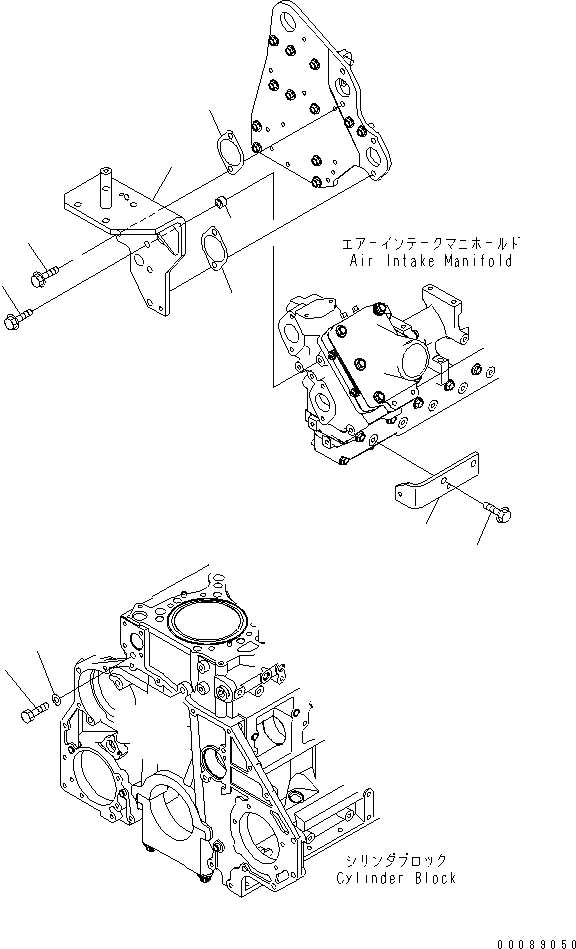 Схема запчастей Komatsu SAA6D125E-5BR-W - АНТИКОРРОЗ. ЭЛЕМЕНТ (БЕЗ RESISTOR СПЕЦ-Я.)(№9-) ДВИГАТЕЛЬ