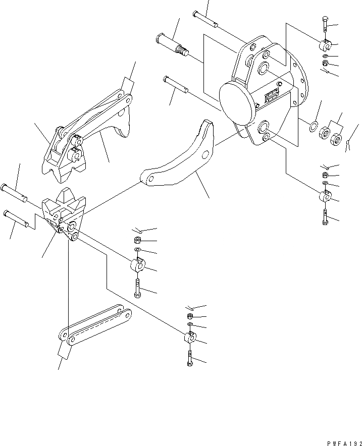 Схема запчастей Komatsu TMA708-1 - MANIPULATOR (/7) MANIPULATOR