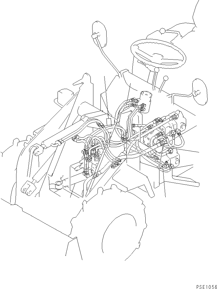 Схема запчастей Komatsu WA10-1 - PERIODIKAL REPLACEMENT CRITICAL ЧАСТИ (/) (РУЛЕВ. УПРАВЛЕНИЕ ШЛАНГИ) КАТАЛОГИ ЗЧ