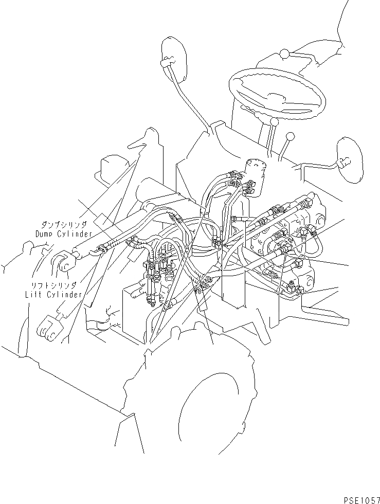 Схема запчастей Komatsu WA10-1 - PERIODIKAL REPLACEMENT CRITICAL ЧАСТИ (/) (ГИДРАВЛ ШЛАНГИ) КАТАЛОГИ ЗЧ