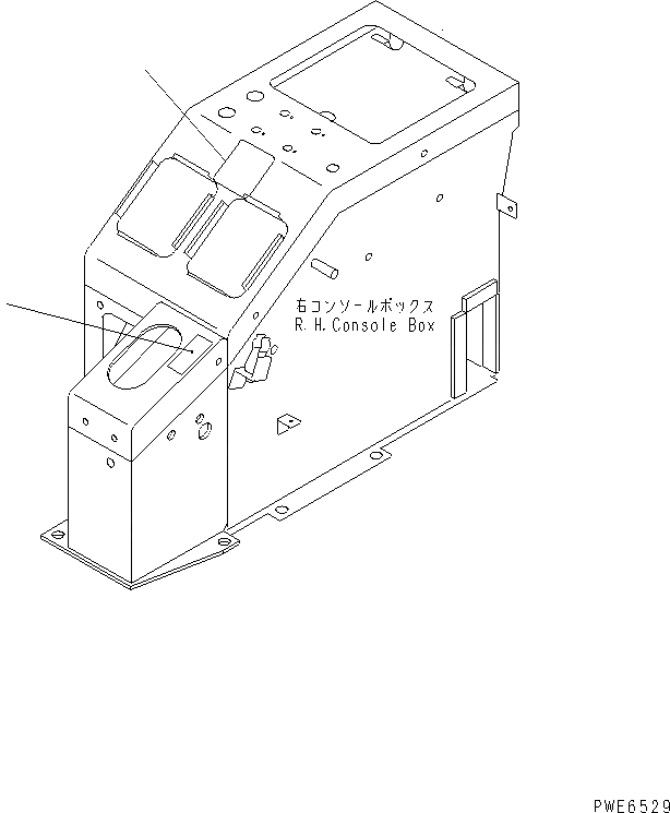 Схема запчастей Komatsu WA100-3-HW - ПОЛ ТАБЛИЧКИ (С SLIDE ТИП MULTI ОТВАЛ) КАБИНА ОПЕРАТОРА И СИСТЕМА УПРАВЛЕНИЯ