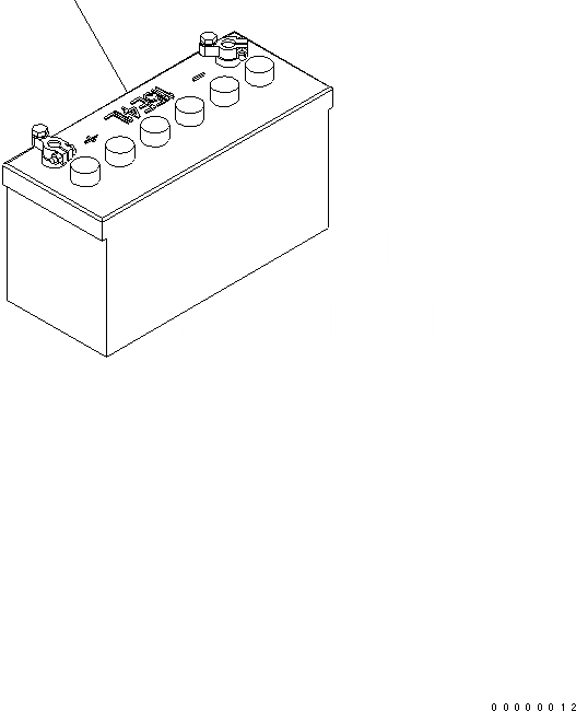 Схема запчастей Komatsu WA100-5-SS - АККУМУЛЯТОР ЭЛЕКТРИКА