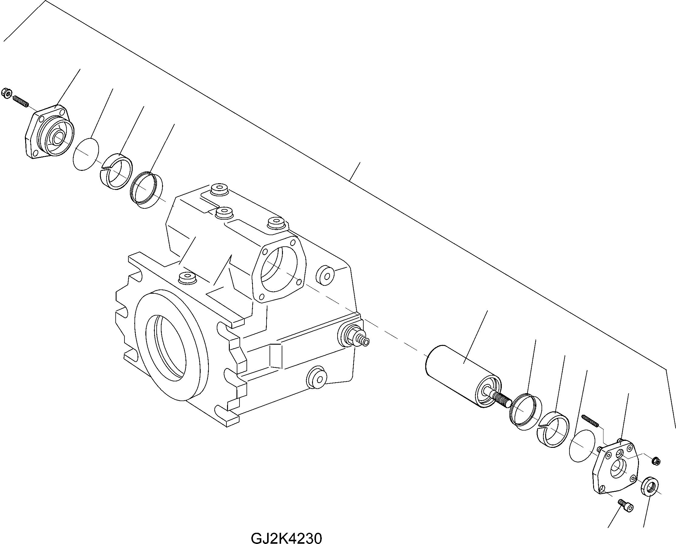 Схема запчастей Komatsu WA100M-5 30 km - AXIAL ПОРШЕНЬ НАСОС, С SPEED УПРАВЛ-Е AXIAL ПОРШЕНЬ НАСОС, С SPEED УПРАВЛ-Е