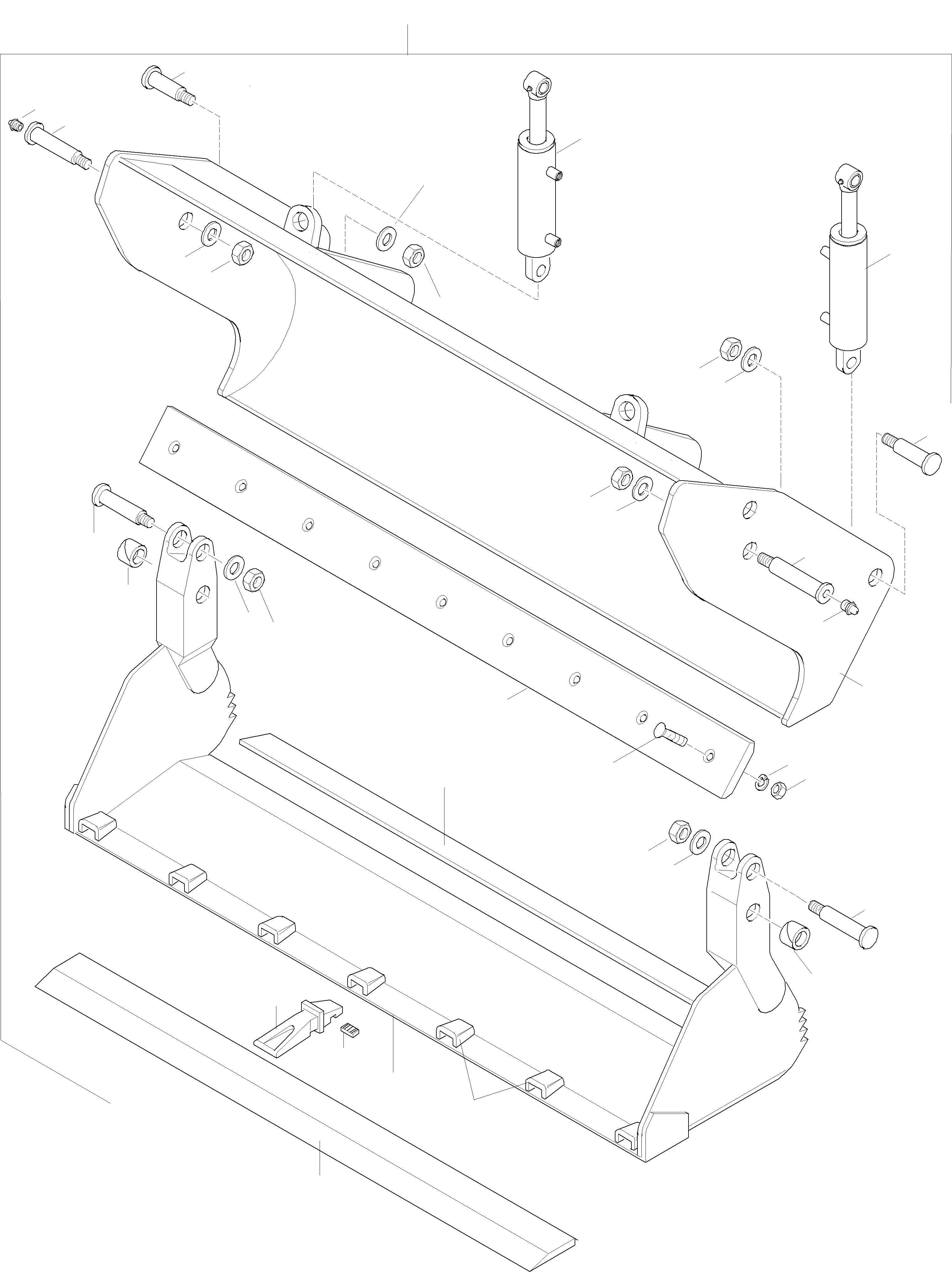 Схема запчастей Komatsu WA115-3 - GRAB КОВШ ОБОРУД-Е