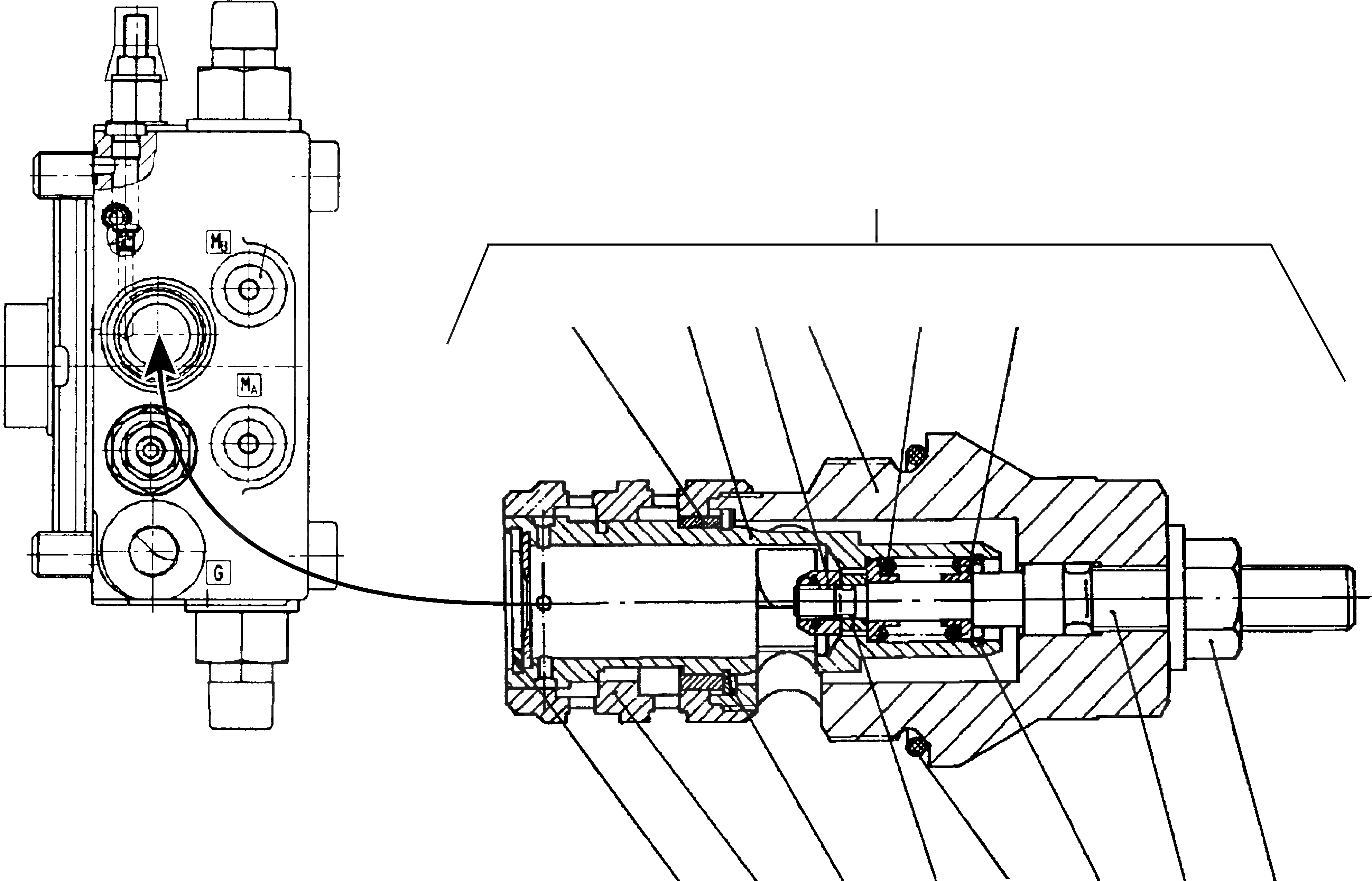 Схема запчастей Komatsu WA115-3 - AXIAL ПОРШЕНЬ НАСОС AXIAL ПОРШЕНЬ НАСОС