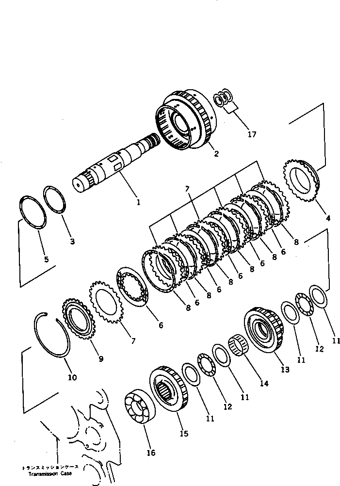 Схема запчастей Komatsu WA120-1 - 2 МУФТА (TBG/ABE СПЕЦ-Я.) СПЕЦ. APPLICATION ЧАСТИ