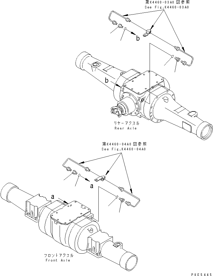 Схема запчастей Komatsu WA120-3CS - УПРАВЛ-Е ТОРМОЗОМ (СОЕДИНИТЕЛЬН. ЧАСТИ) OPERATIORS ОБСТАНОВКА И СИСТЕМА УПРАВЛЕНИЯ