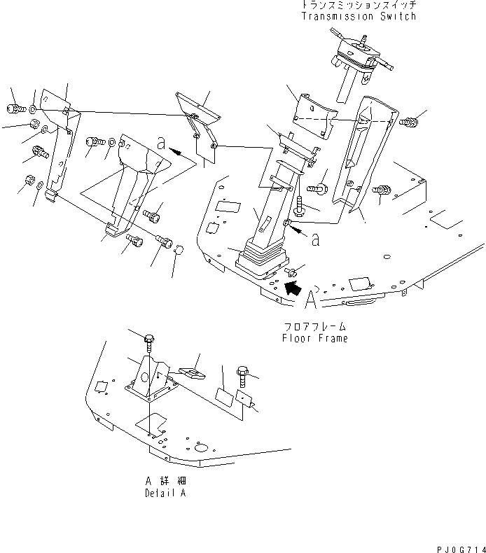 Схема запчастей Komatsu WA120-3 - ПОЛ (ПРИБОРНАЯ ПАНЕЛЬ) (ДЛЯ ЕС)(№9-) OPERATIORS ОБСТАНОВКА И СИСТЕМА УПРАВЛЕНИЯ