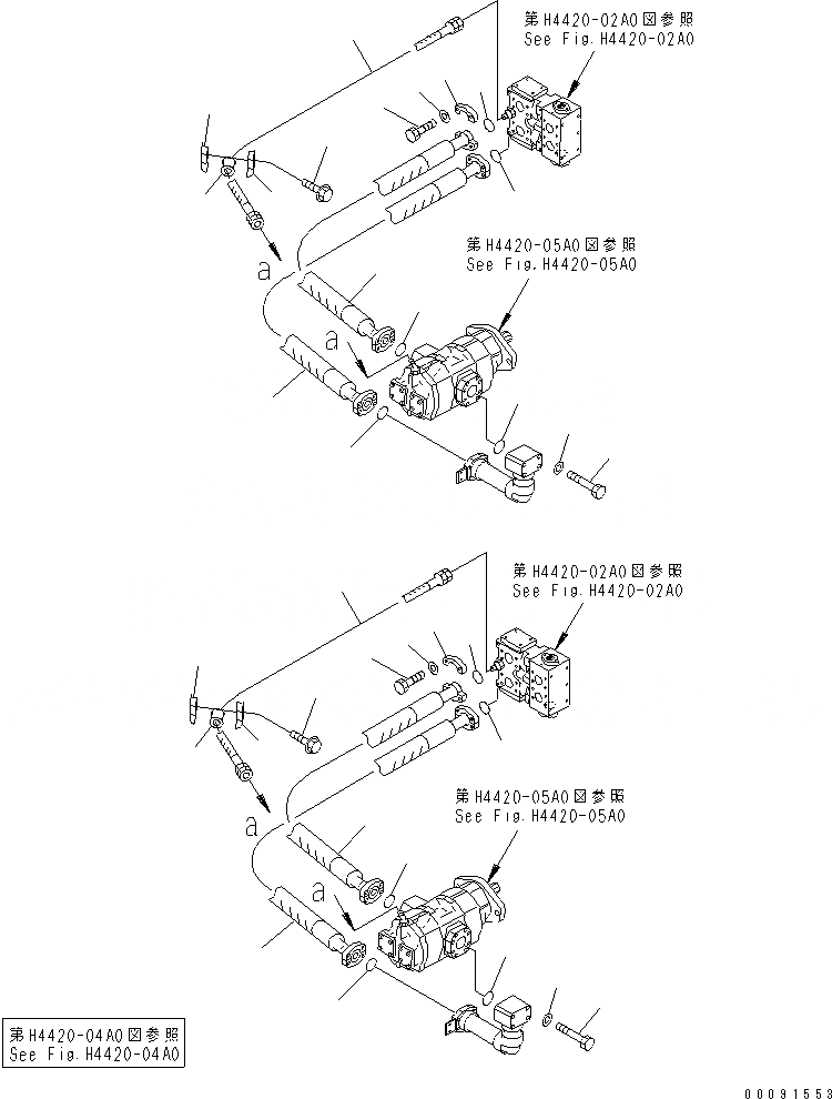 Схема запчастей Komatsu WA1200-3 - ЗАДН. РАМА (ЭКСТРЕНН. РУЛЕВ. УПРАВЛЕНИЕ) (НАСОС REPLACE) (/)(№79-) ОСНОВН. КОМПОНЕНТЫ И РЕМКОМПЛЕКТЫ