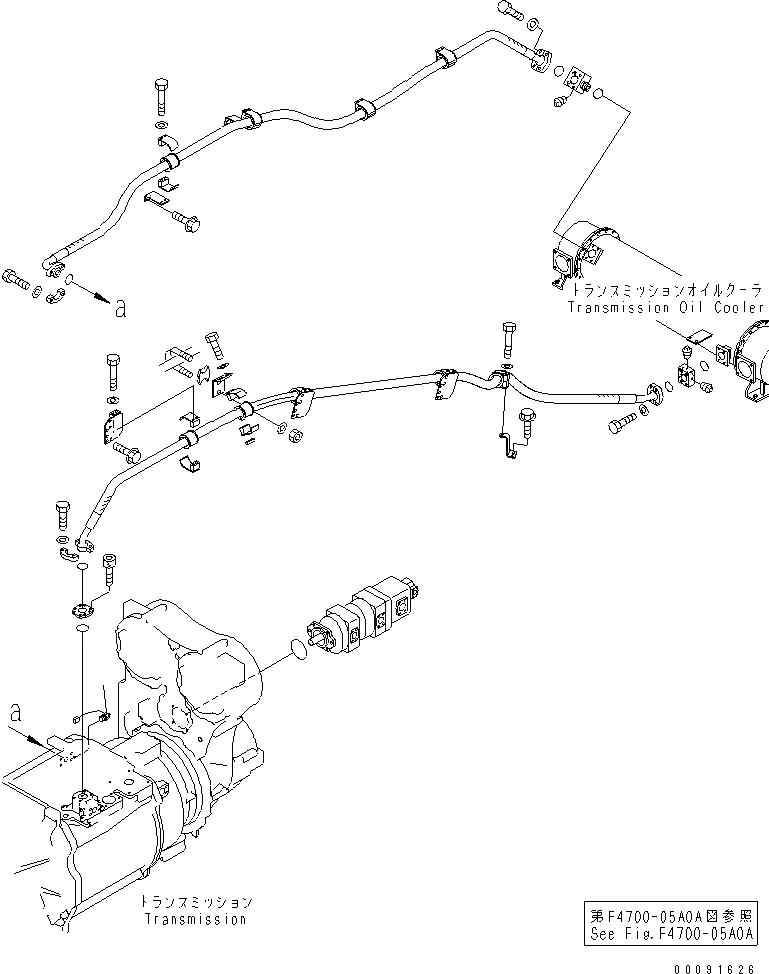 Схема запчастей Komatsu WA1200-3 - ЗАДН. РАМА (ТРАНСМИССИЯ И ГИДРОТРАНСФОРМАТОР ASSEMBLY) (ДАТЧИК) (/)(№79-) ОСНОВН. КОМПОНЕНТЫ И РЕМКОМПЛЕКТЫ