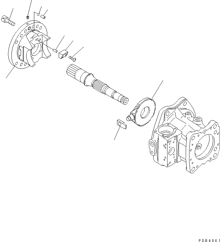 Схема запчастей Komatsu WA1200-3 - ПОГРУЗ. НАСОС (/) (NO. НАСОС) ОСНОВН. КОМПОНЕНТЫ И РЕМКОМПЛЕКТЫ