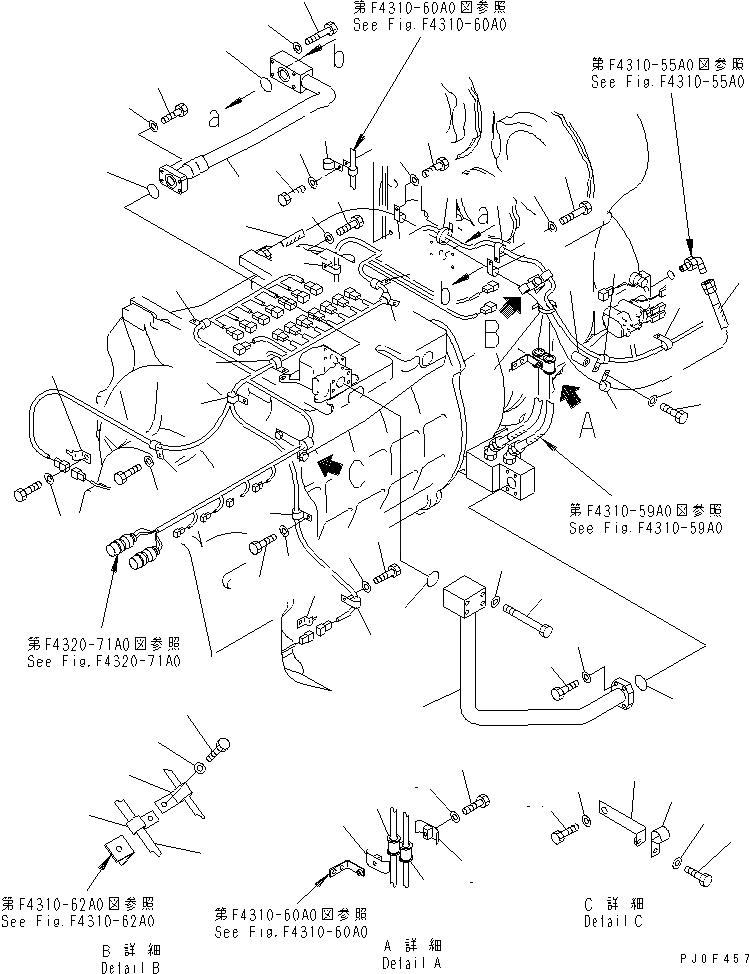 Схема запчастей Komatsu WA1200-3 - ТРАНСМИССИЯ WIRNING Э/ПРОВОДКА И ТРУБЫ (/)(№(8)-) ГИДРОТРАНСФОРМАТОР И ТРАНСМИССИЯ