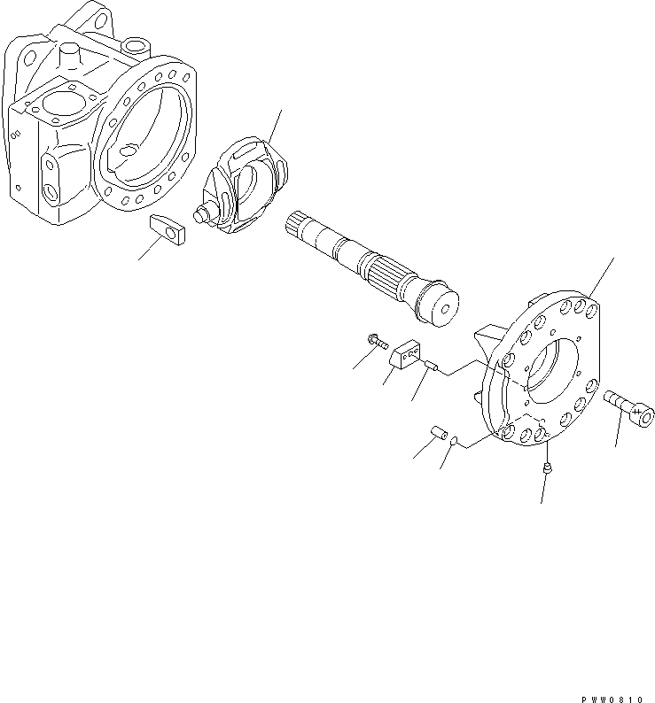 Схема запчастей Komatsu WA1200-3 - ПЕРЕКЛЮЧАТЕЛЬ НАСОС (9/) ОСНОВН. КОМПОНЕНТЫ И РЕМКОМПЛЕКТЫ