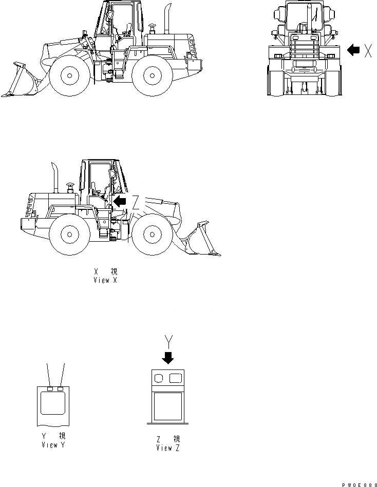 Схема запчастей Komatsu WA120L-3 - ПОЛ ТАБЛИЧКИ (С ECSS) OPERATIORS ОБСТАНОВКА И СИСТЕМА УПРАВЛЕНИЯ