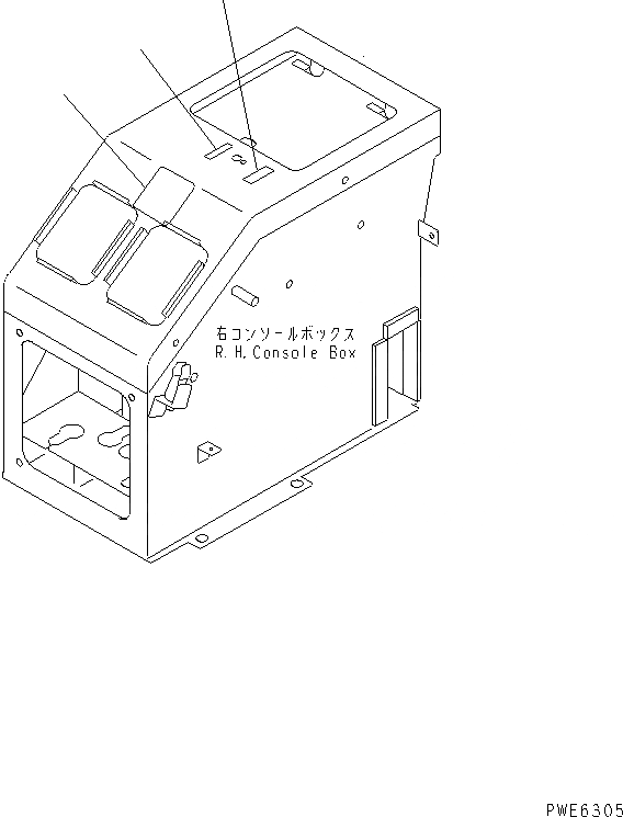 Схема запчастей Komatsu WA150-3-SN - ПОЛ ТАБЛИЧКИ (С СОЕДИНИТ. УСТР-ВО S.P.A.P.) КАБИНА ОПЕРАТОРА И СИСТЕМА УПРАВЛЕНИЯ