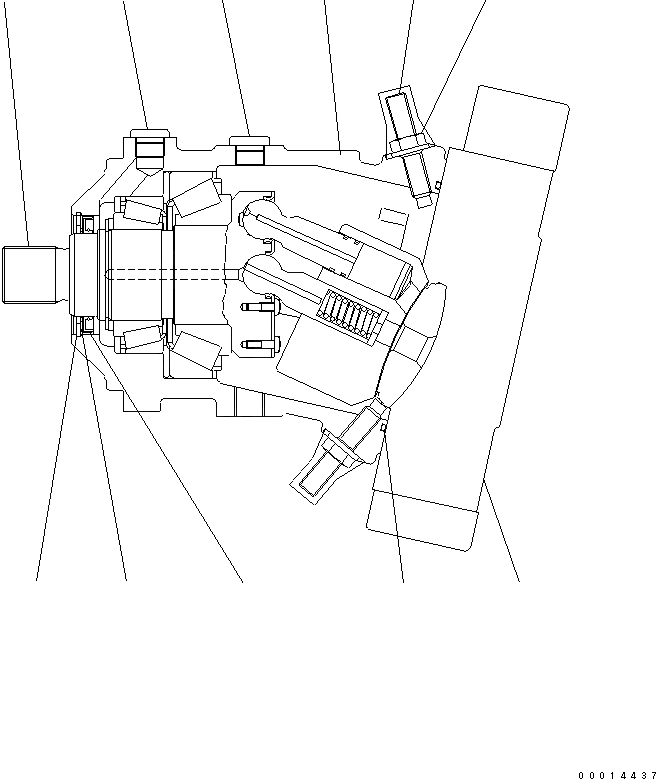 Схема запчастей Komatsu WA150-5-CN - МОТОР (/) ОСНОВН. КОМПОНЕНТЫ И РЕМКОМПЛЕКТЫ