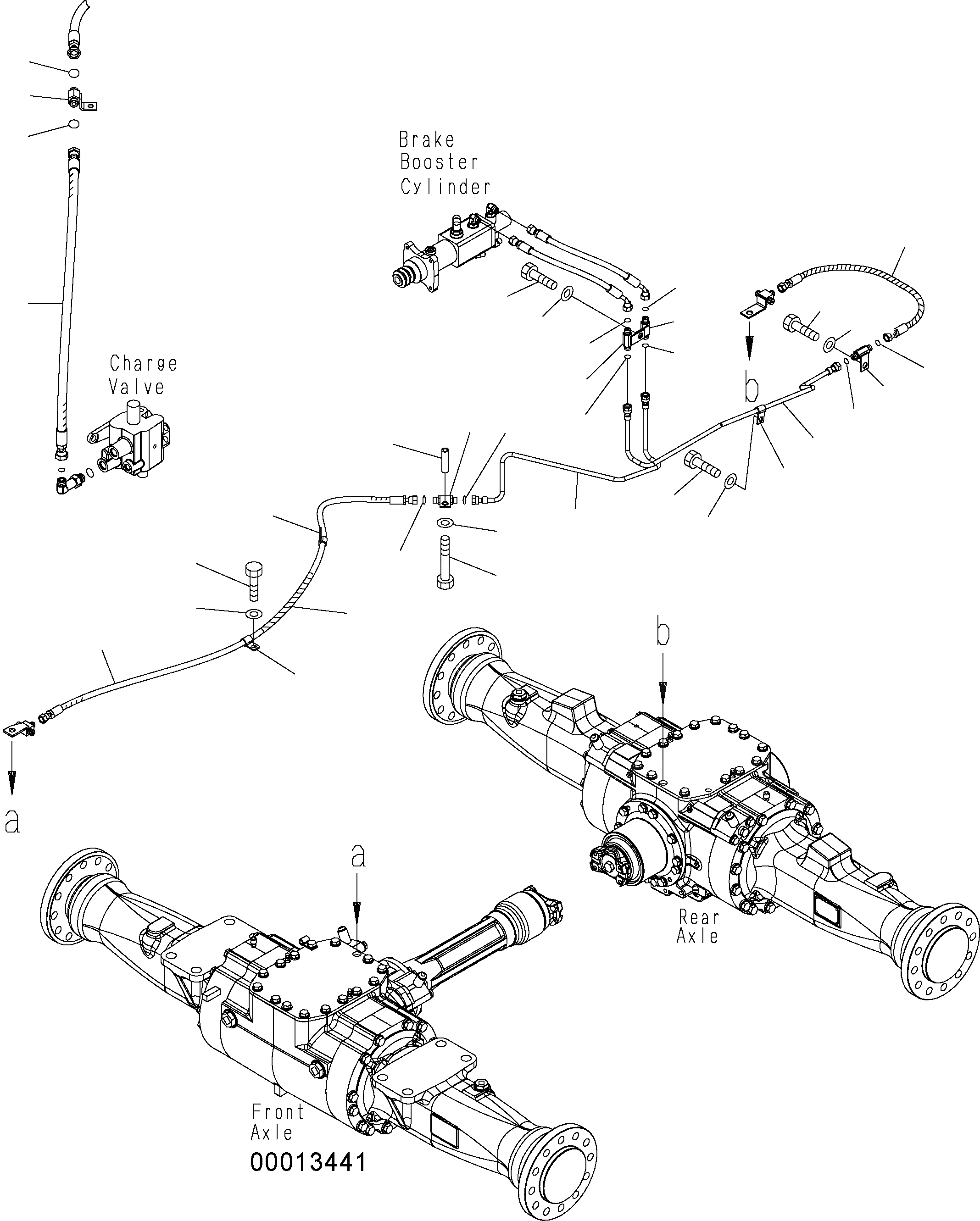 Схема запчастей Komatsu WA150-5 - УПРАВЛ-Е ТОРМОЗОМ (ТОРМОЗНАЯ ГИДРОЛИНИЯ, МОТОР ВЕНТИЛЯТОРА ЛИНИЯ) K OPERATORґS ОБСТАНОВКА И СИСТЕМА УПРАВЛЕНИЯ