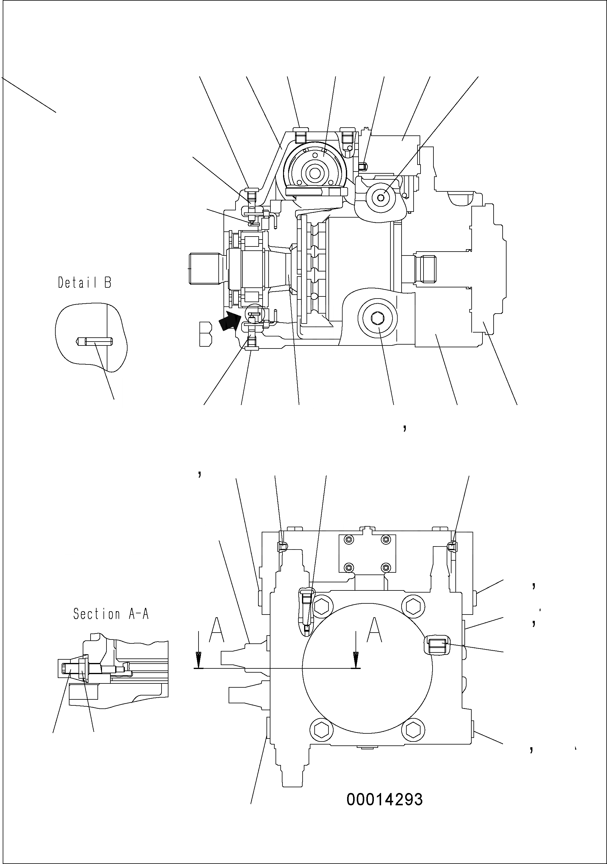 Схема запчастей Komatsu WA150-5 - НАСОС (/) Y ОСНОВН. КОМПОНЕНТЫ И РЕМКОМПЛЕКТЫ