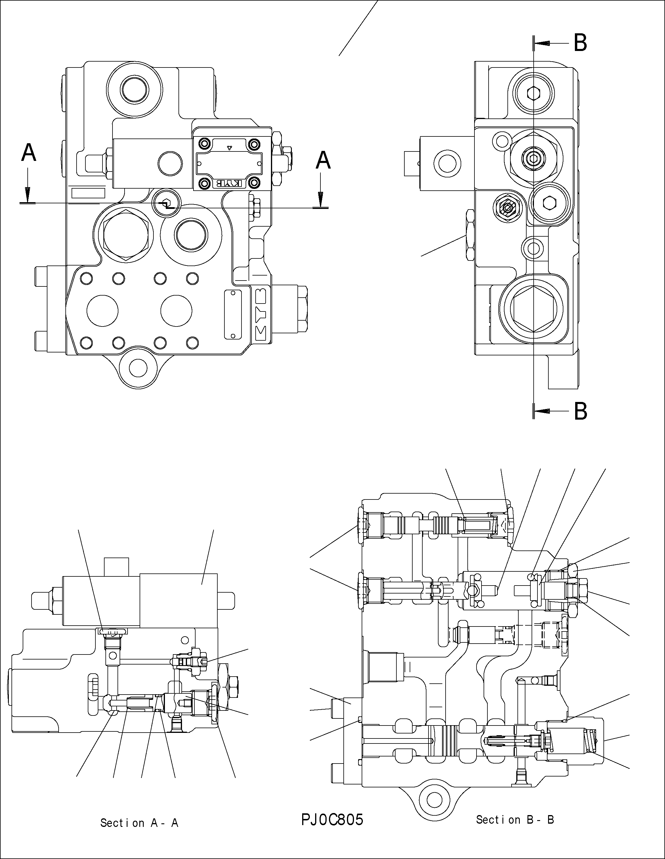 Схема запчастей Komatsu WA150PZ-5 - E.C.S.S. КЛАПАН H ГИДРАВЛИКА