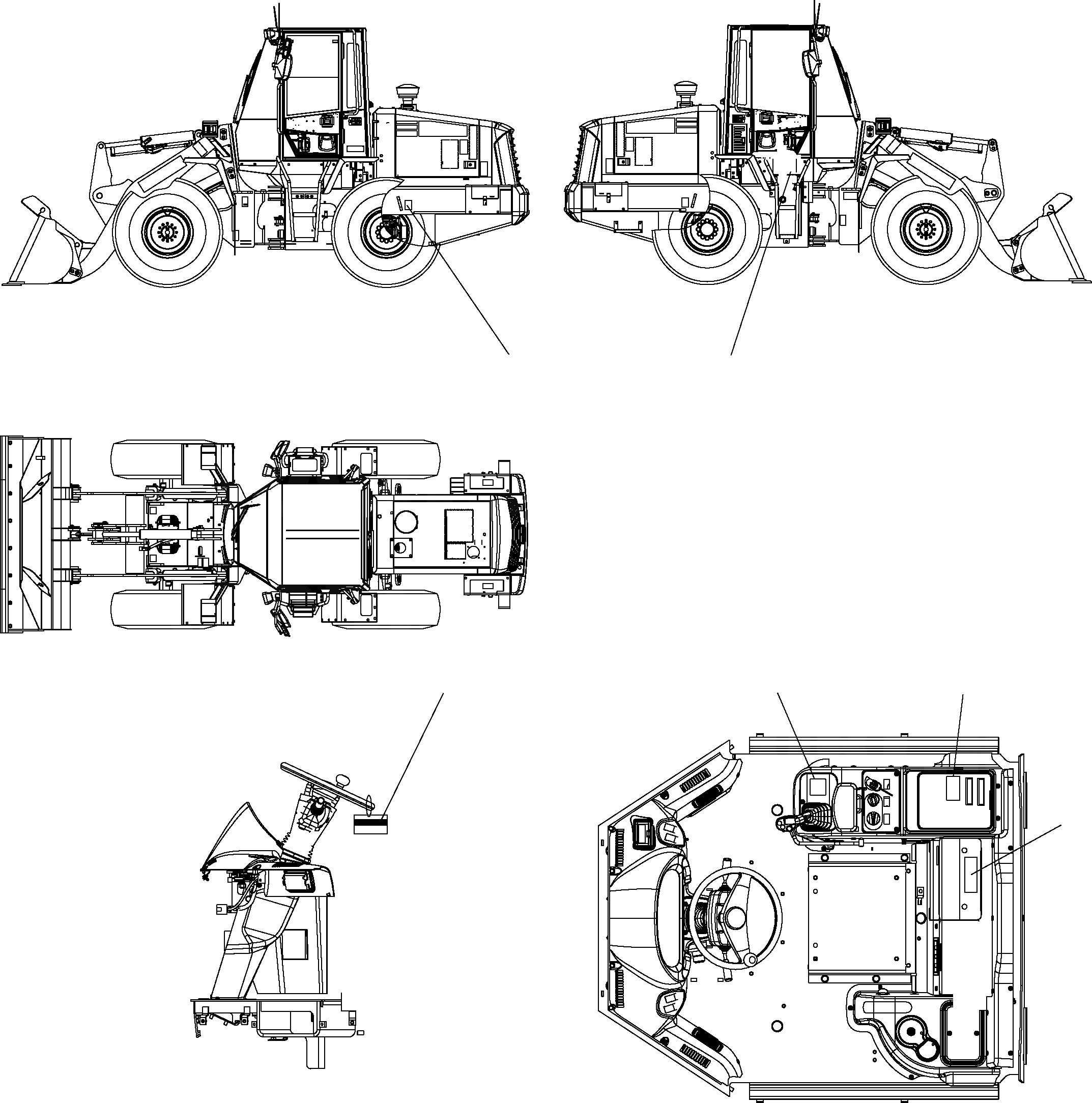 Схема запчастей Komatsu WA150PZ-5 - ТАБЛИЧКИ ПОРТУГАЛ. U МАРКИРОВКА