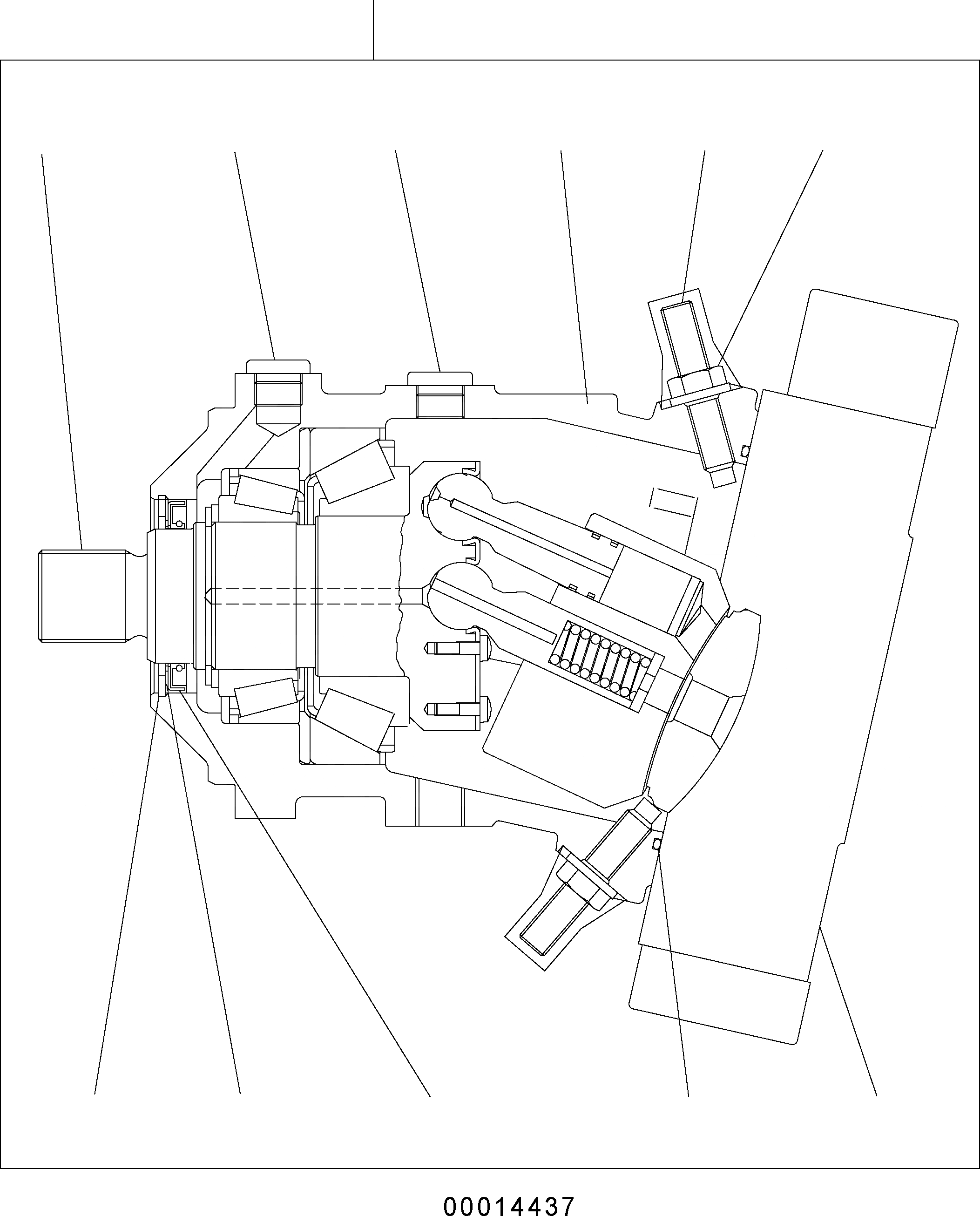 Схема запчастей Komatsu WA150PZ-5 - МОТОР (/) Y ОСНОВН. КОМПОНЕНТЫ И РЕМКОМПЛЕКТЫ