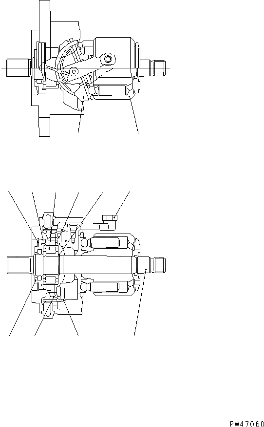 Схема запчастей Komatsu WA20-2 - ОСНОВН. НАСОС (ПОРШЕНЬ НАСОС ВНУТР. ЧАСТИ) (ПОВОРОТН. ГРУППА)(№-89) ОСНОВН. КОМПОНЕНТЫ И РЕМКОМПЛЕКТЫ