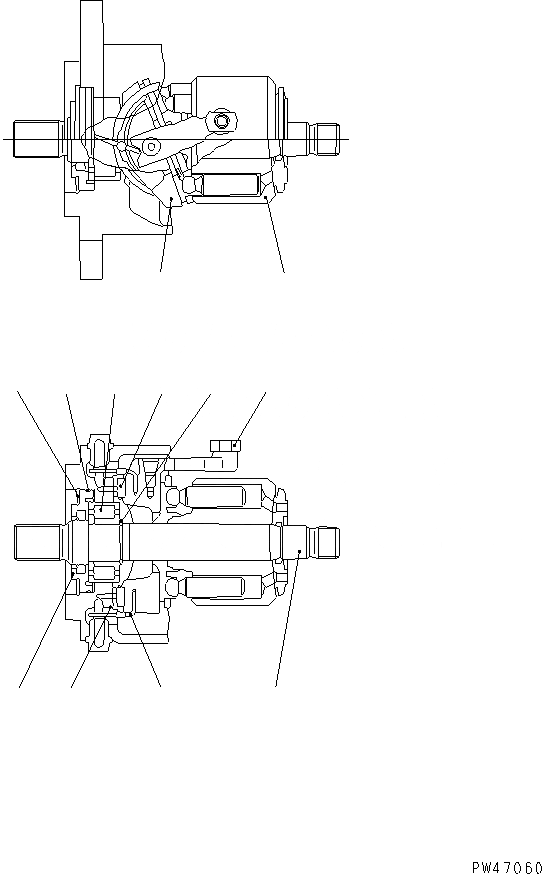 Схема запчастей Komatsu WA20-2 - ОСНОВН. НАСОС (ПОРШЕНЬ НАСОС ВНУТР. ЧАСТИ) (ПОВОРОТН. ГРУППА)(№-89) ОСНОВН. КОМПОНЕНТЫ И РЕМКОМПЛЕКТЫ