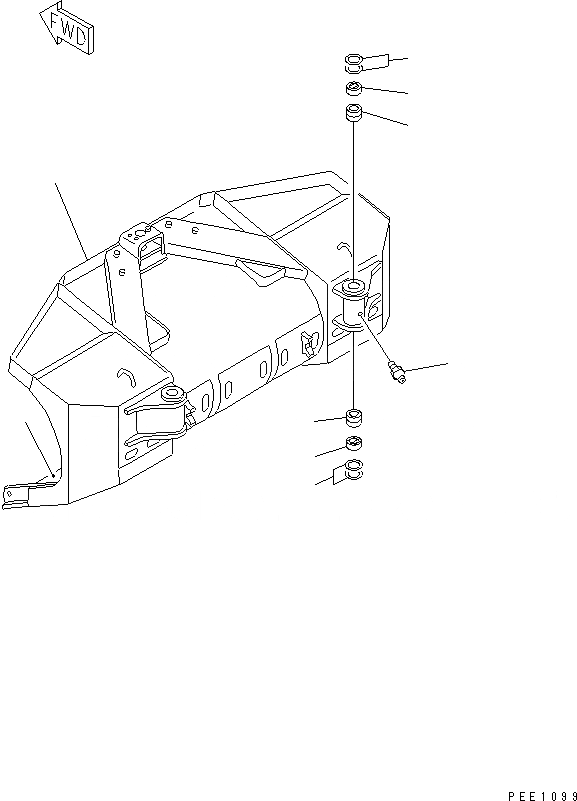 Схема запчастей Komatsu WA200-3-X - СПЕЦ. КОВШ (МНОГОЦЕЛЕВ. КОВШ)(№-) КАТАЛОГИ ЗЧ