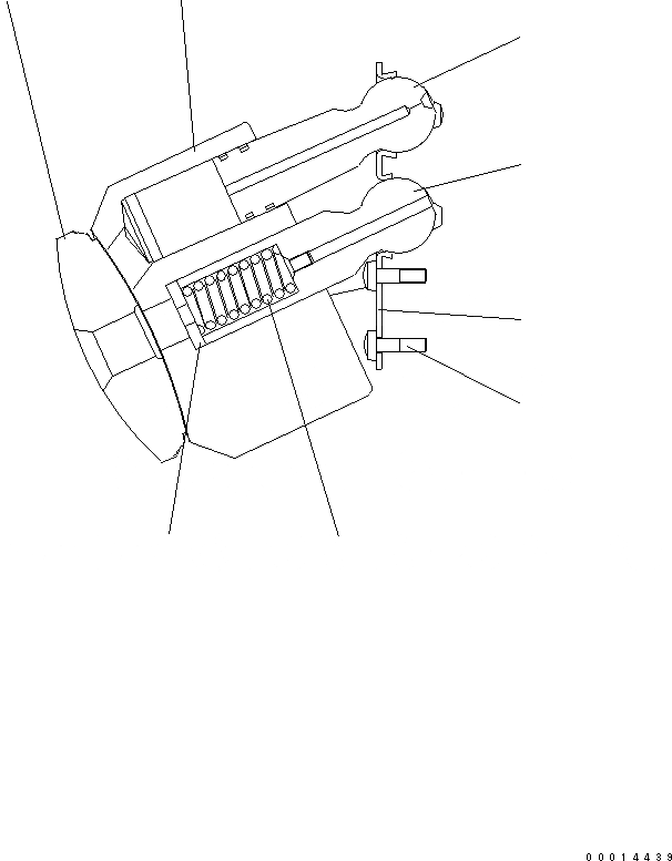 Схема запчастей Komatsu WA200-5 - МОТОР (/)¤ МОТОР (С ORIFICE) (/7) ОСНОВН. КОМПОНЕНТЫ И РЕМКОМПЛЕКТЫ