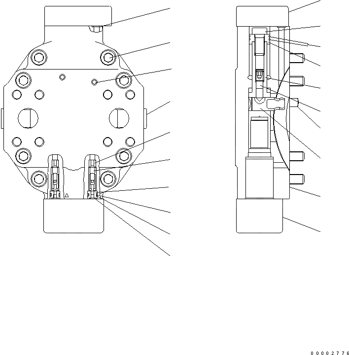 Схема запчастей Komatsu WA200-5 - МОТОР (/)(№-99) ОСНОВН. КОМПОНЕНТЫ И РЕМКОМПЛЕКТЫ